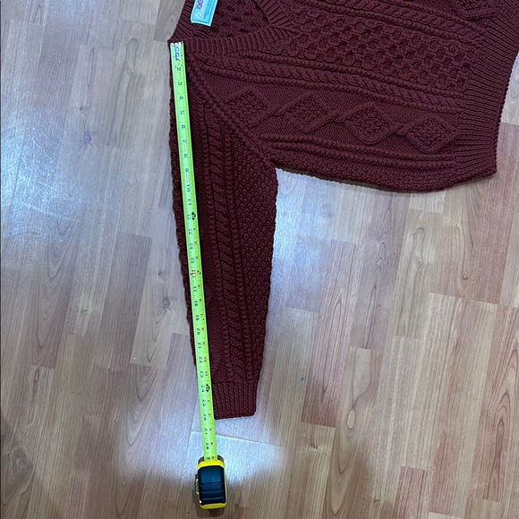 Demoiselle 100% Pure Wool Cable Knit Sweater - Picture 5 of 8